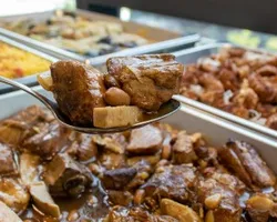 Traditional Pork Ribs w Yam 芋头排骨 | Customer Photo | Hock Hoe Heng Catering
