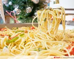 Spaghetti Aglio Olio | Customer Photo | Island Catering Services Pte Ltd