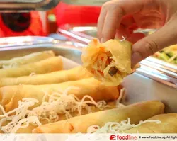 Crispy Golden Long Spring Roll | Customer Photo | Island Catering Services Pte Ltd