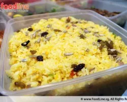 Butter Rice w/ Bell Peppers & Raisins | Customer Photo | Katong Catering