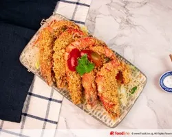 Prawn in Bread Crumbs 面包虾 | Customer Photo | Old Village Cafe