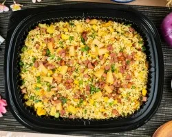 Hawaiian Smoked Duck Fried Rice | Customer Photo | On & On Diners