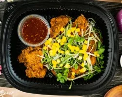 Thai Style Mango Crispy Chicken Cutlet | Customer Photo | On & On Diners