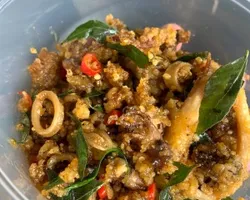 Salted Egg Squid | Customer Photo | Pang Pang Rice