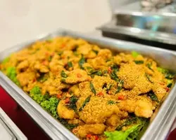 Creamy Salted Egg Yolk Prawn 奶油咸蛋黄虾 | Customer Photo | Premium Catering Private Ltd