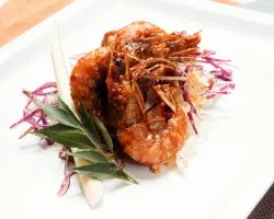 Tiger Prawn with Black Pepper Sauce | Customer Photo | QQ Catering