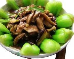 Xiao Bai chai with shiitake and oyster sauce | Customer Photo | QiongBiXiaoPaDang 穷比小排档