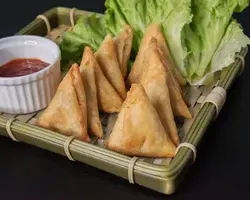 Samosa | Customer Photo | QiongBiXiaoPaDang 穷比小排档