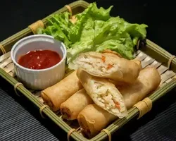 Vegetable Spring Rolls (10pcs) | Customer Photo | QiongBiXiaoPaDang 穷比小排档