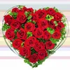Click to see more photos of RR031: 25 Red Roses Arrangement in Heart-Shape