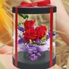 Click to see more photos of RR011: 3 Mini Cactus in Pot & 3 Red Roses Arrangement
