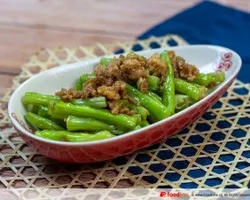 Stir Fried 4 Season Beans | Customer Photo | Teng Bespoke Vegetarian Dining 藤素食