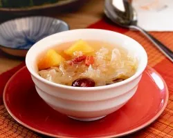 Nourishing Snow White Fungus Papaya Dessert  银耳木瓜甜蜜蜜 | Customer Photo | The Orange Lantern Gourmet Kitchen