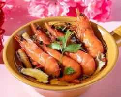 十补药膳虾 Ten Tonic Healthy Chinese Herbal Prawn | Customer Photo | The Orange Lantern Gourmet Kitchen