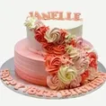 Cascading Rosette 2-tiers