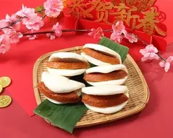 Prosperity OTAK with Steamed Bun (DIY) 发财扣乌达包 | Customer Photo | Xin Yi Pin Catering Pte Ltd