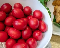 Red Egg in Basket (30 Pieces) | Customer Photo | Yea! Mama Catering