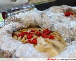 Steamed Herbal Chicken with Wolfberries 药材鸡 | Customer Photo | Yea! Mama Catering