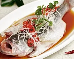 Hong Kong Steamed Sea Bass 港蒸鲈鱼 | Customer Photo | Yi Pin Ju Chinese Restaurant 一品居中餐厅