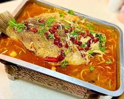 Grilled Sea Bass 香烤鲈鱼 | Customer Photo | Yi Pin Ju Chinese Restaurant 一品居中餐厅