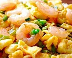 Signature tiger prawn scrambled eggs 招牌老虎大虾炒蛋 | Customer Photo | Yi Pin Ju Chinese Restaurant 一品居中餐厅